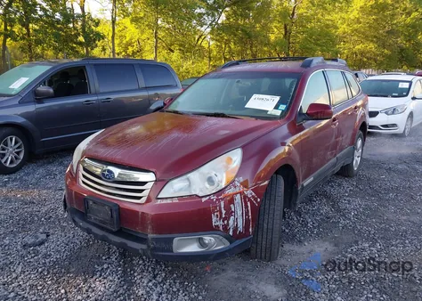 2012 Subaru Outback 2.5I z USA, uszkodzony, nr VIN 4S4BRBAC2C3249465